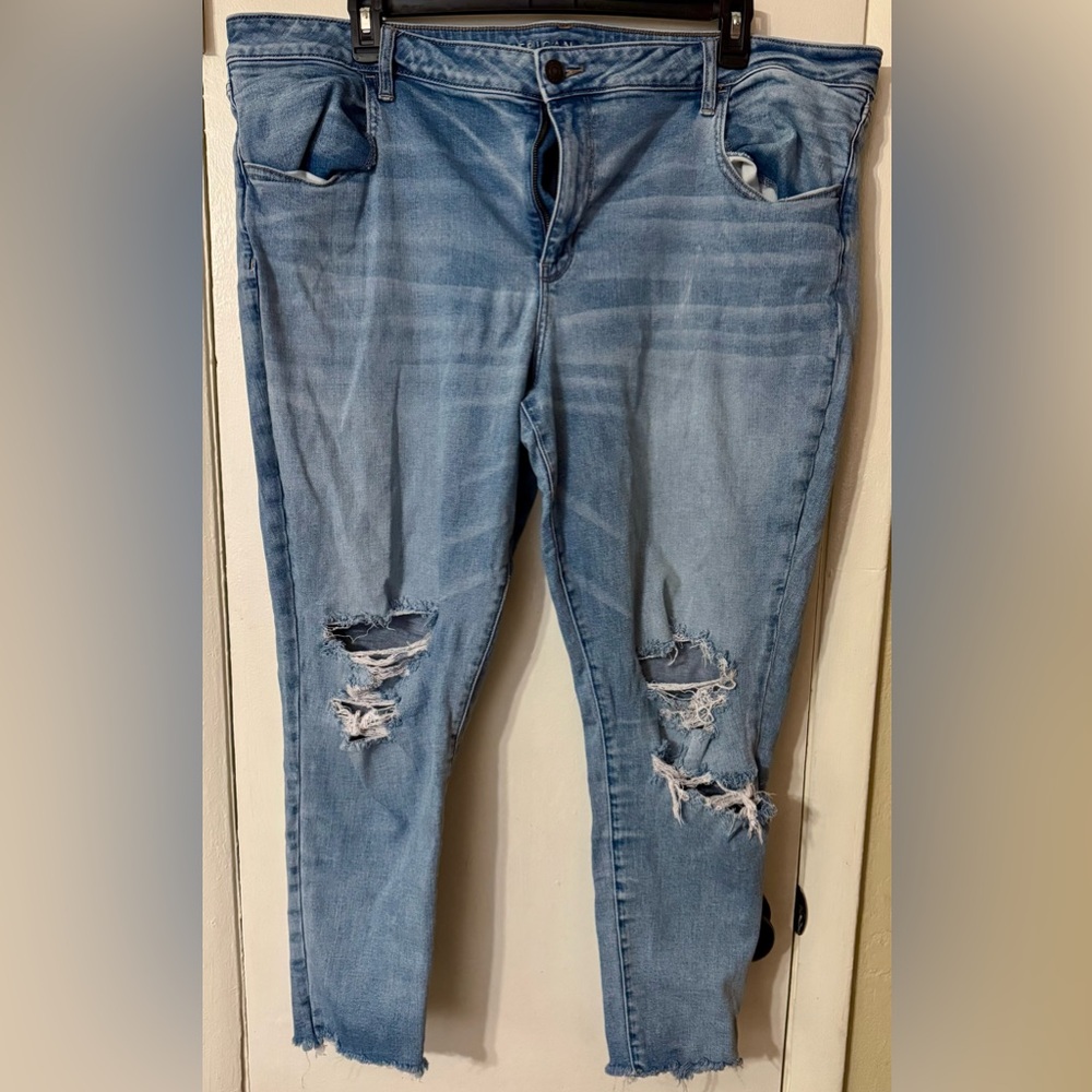 American Eagle super stretch jeans